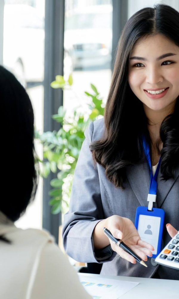 salesperson-presents-a-product-service-travel-savings-finance-investment-or-life-insurance